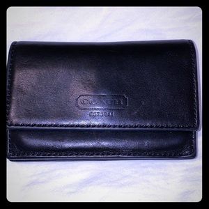 Genuine Leather Coach Wallet